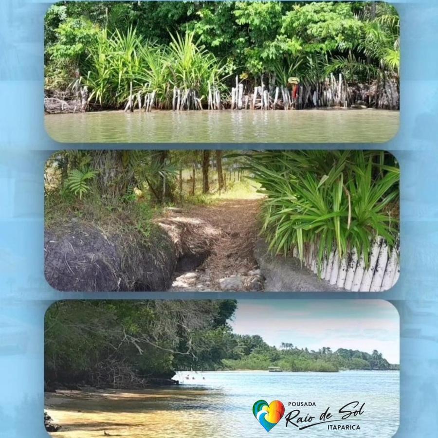 Pousada Raio De Sol - Ilha De Itaparica- Catu A 150 M Da Praia Eksteriør billede