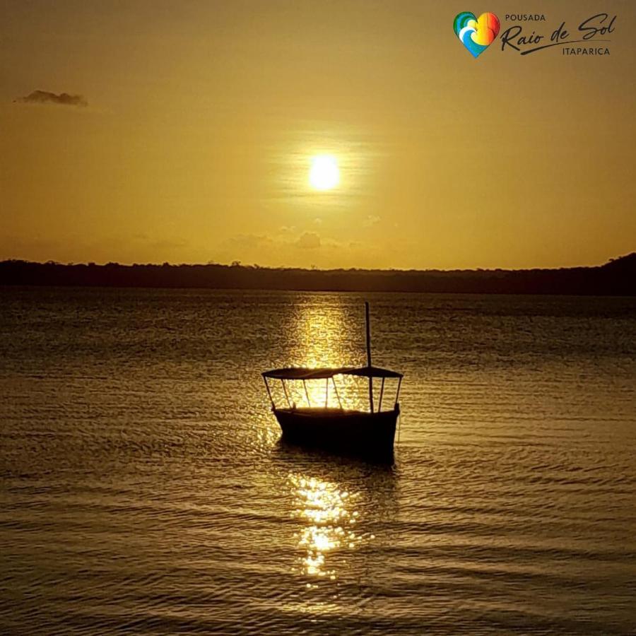 Pousada Raio De Sol - Ilha De Itaparica- Catu A 150 M Da Praia Eksteriør billede